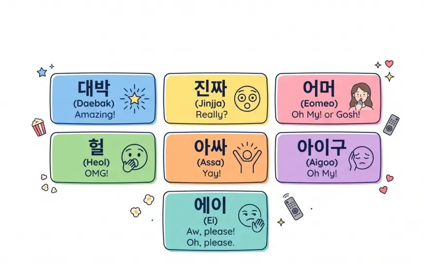 7 Essential Korean Reaction Words Every K-Drama Fan Should&hellip;